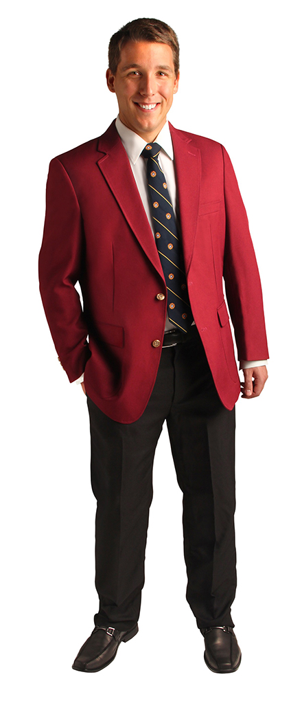 red blazers for men